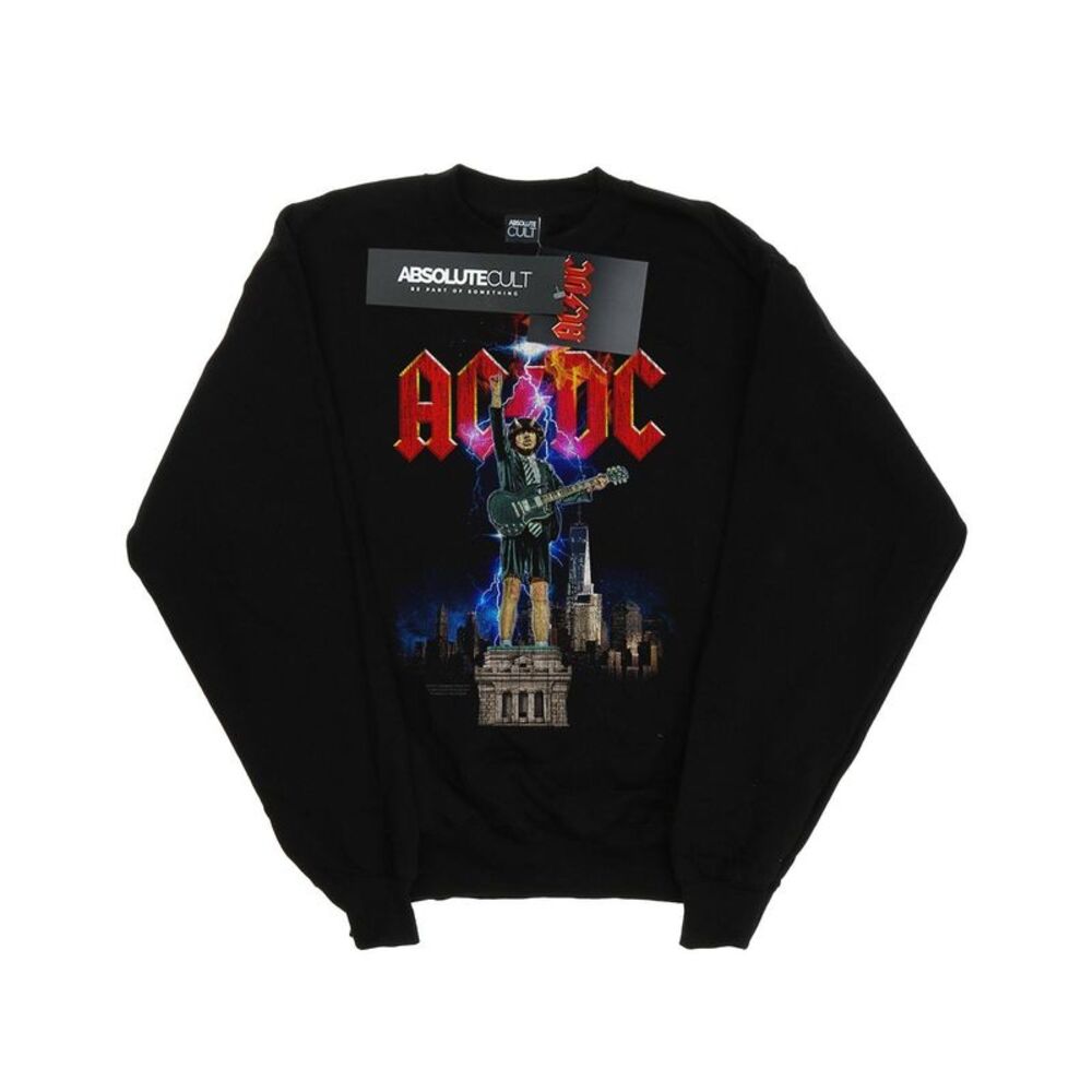 AC/DC Mens Angus NYC Sweatshirt / Black